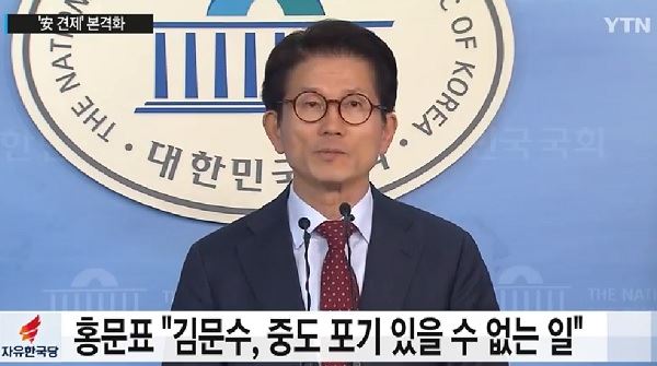 한국당 서울시장 후보 김문수 (사진=YTN 뉴스 캡처)