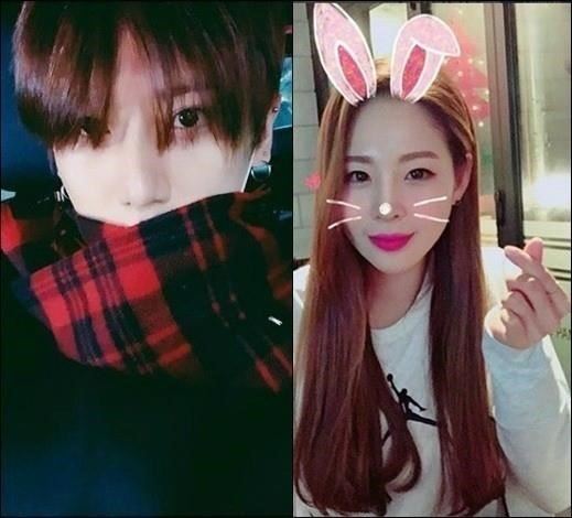 (사진=장현승, 신수지 인스타그램)