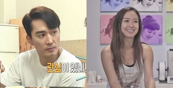 배우 송승헌(왼쪽) 이제니(사진=MBC 방송화면, TV조선)