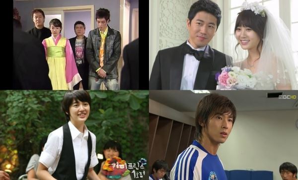 사진='천년지애', '사랑과 전쟁', '맨땅에 헤딩', '커피프린스 1호점' 캡처