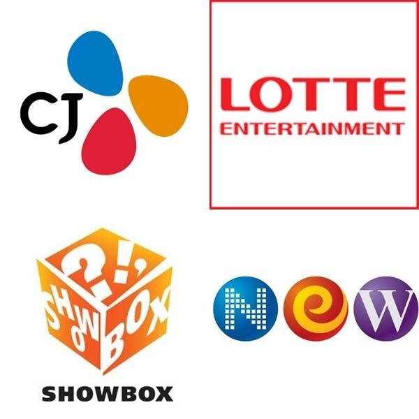 사진제공=국내 4대배급사 로고